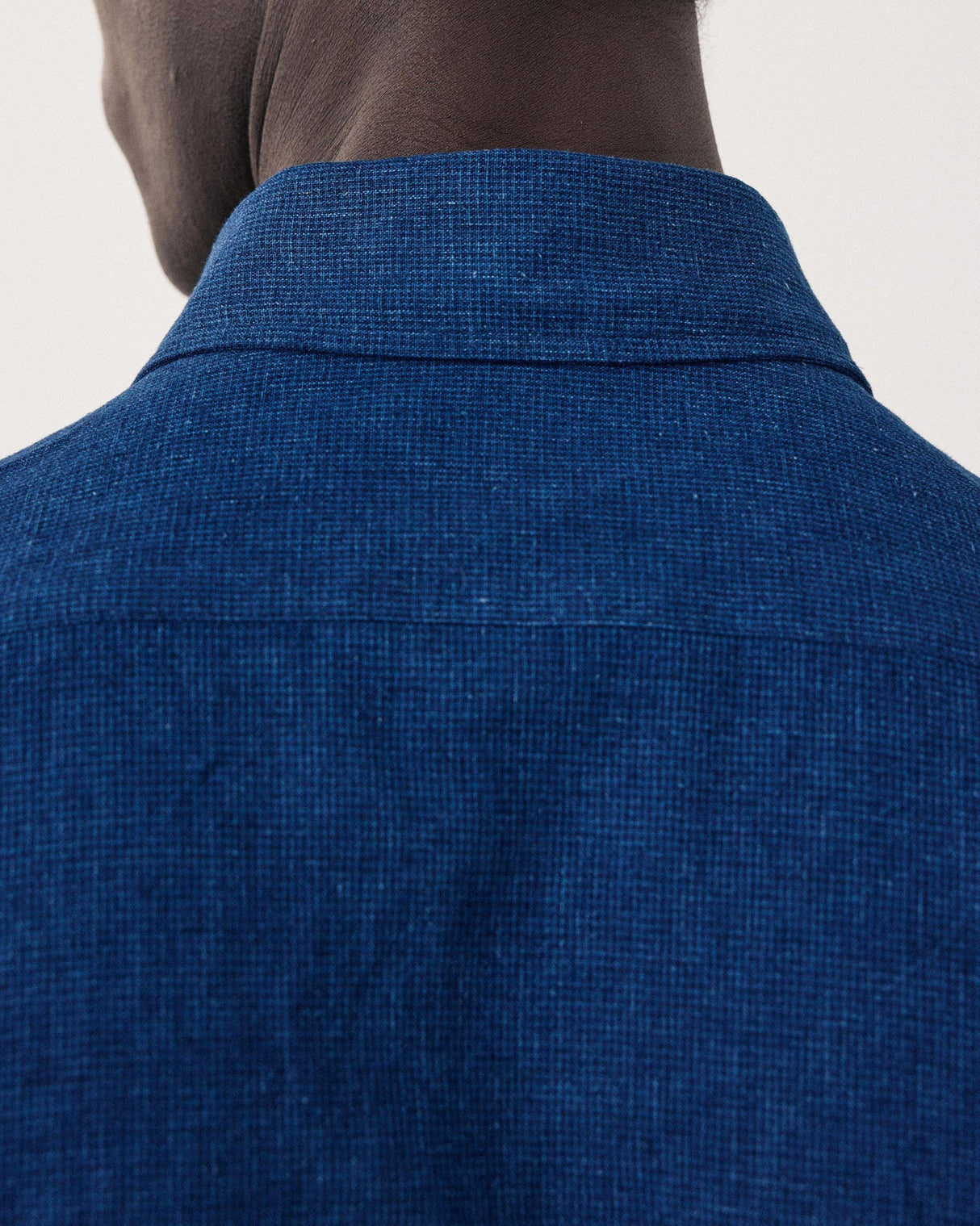 Light Indigo Linen Blend Paul Shirt