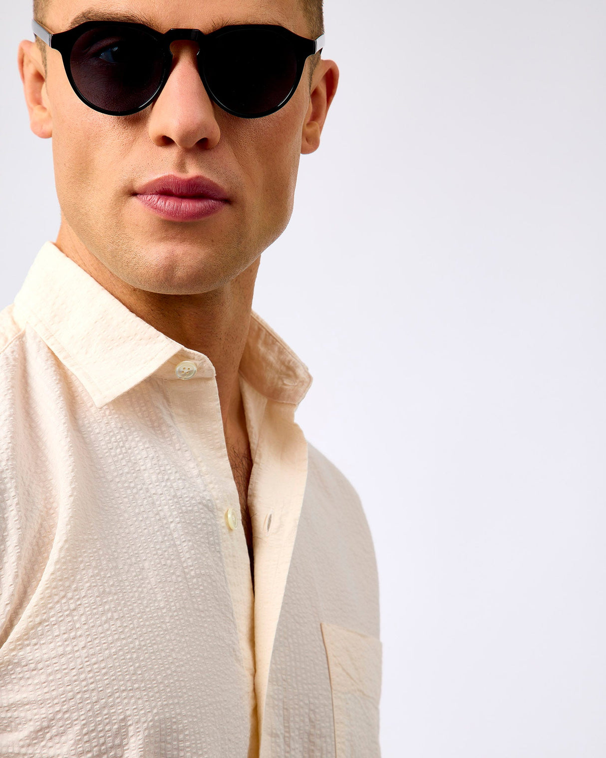 Off-White Pedro Short Sleeve Cotton Shirt