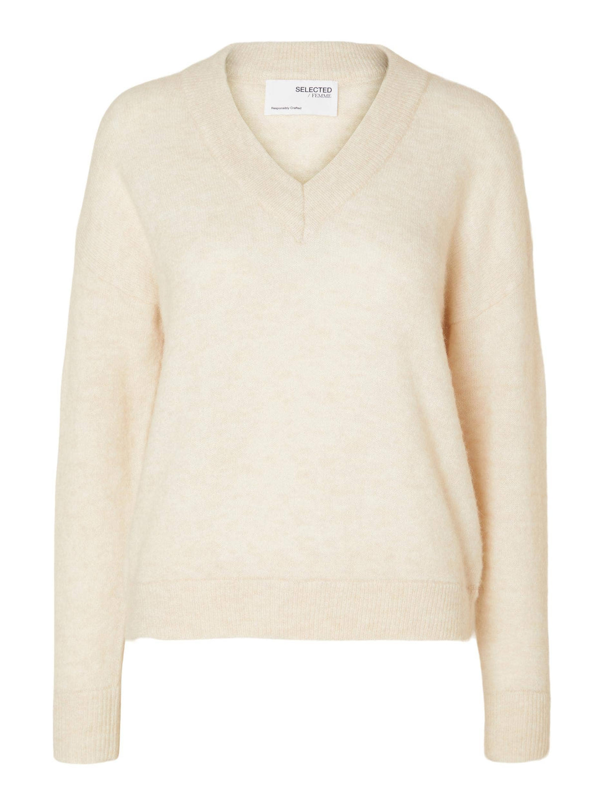 Birch Maline V-Neck Knit Jumper