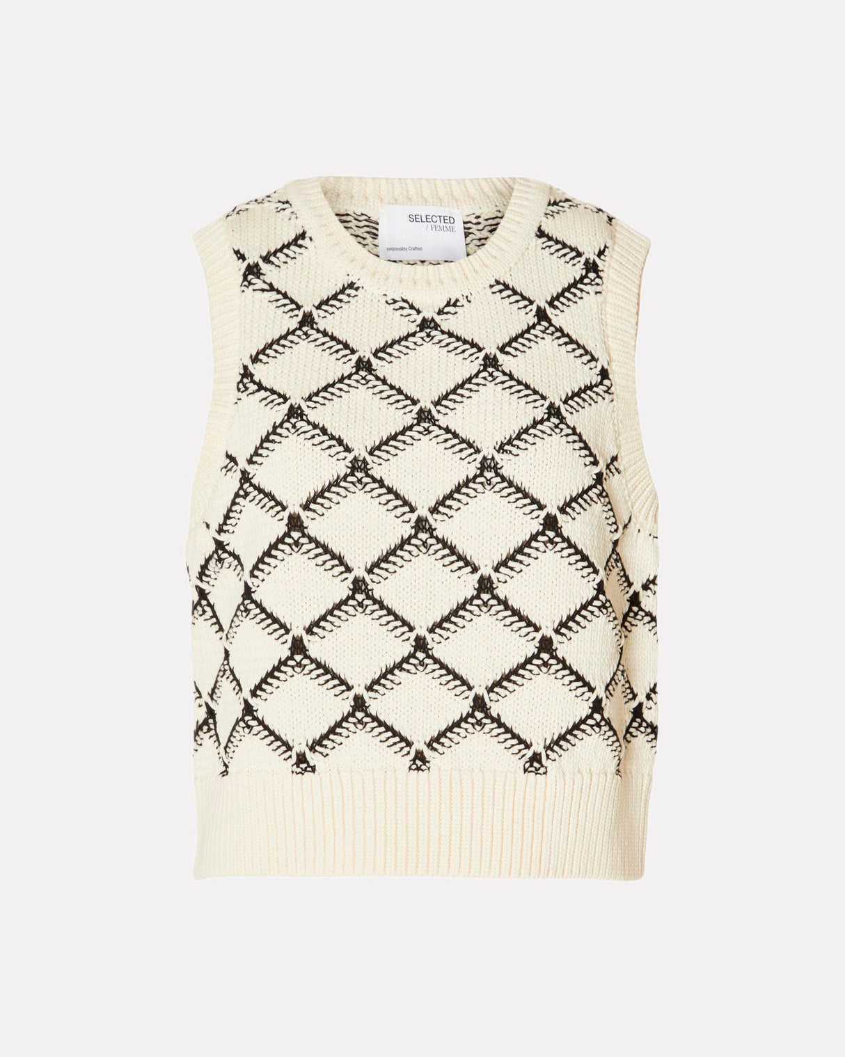 Birch Olivia Cropped Knit Vest