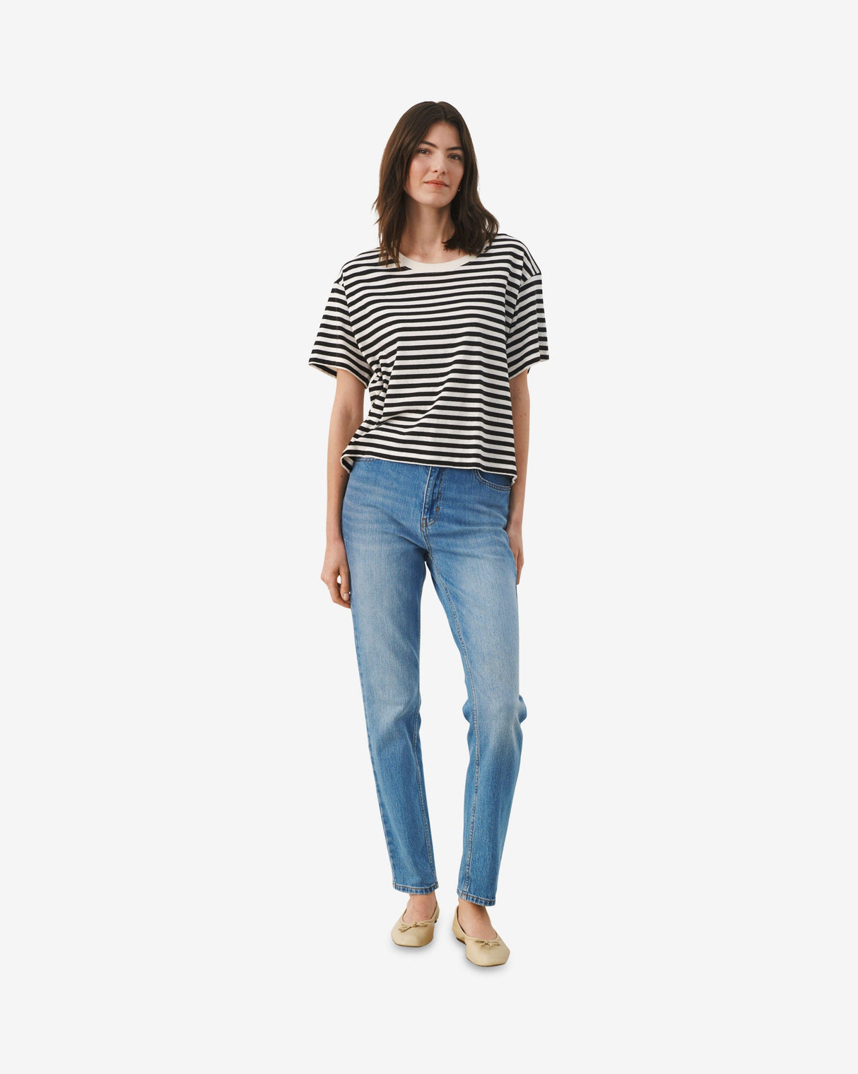 Black Stripe Betsey T-Shirt