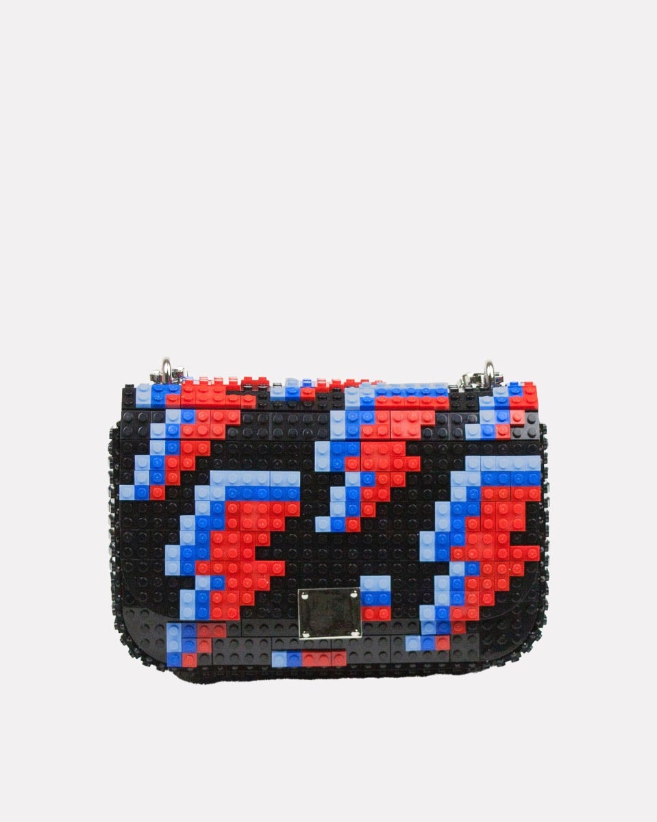 Lightening-Bolt-Black-Block-Flap-Bag