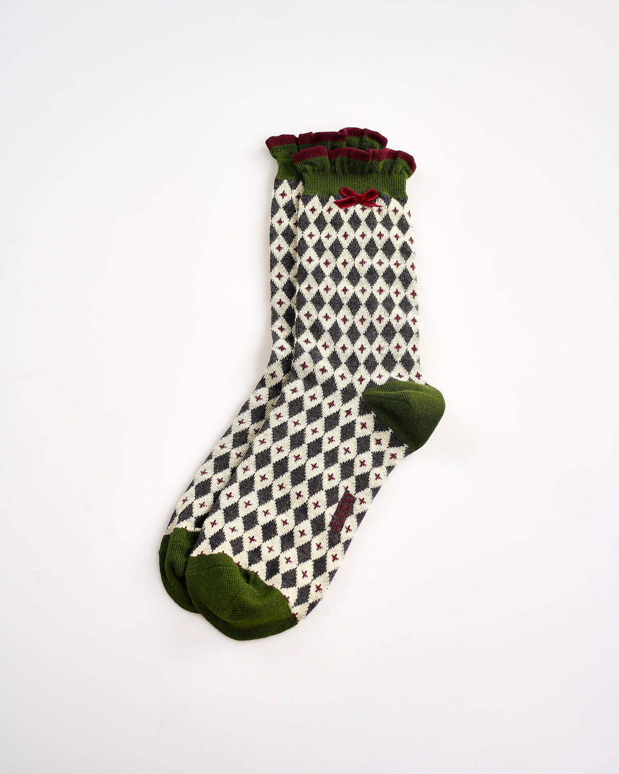 Dark-Harlequin-Ankle-Socks