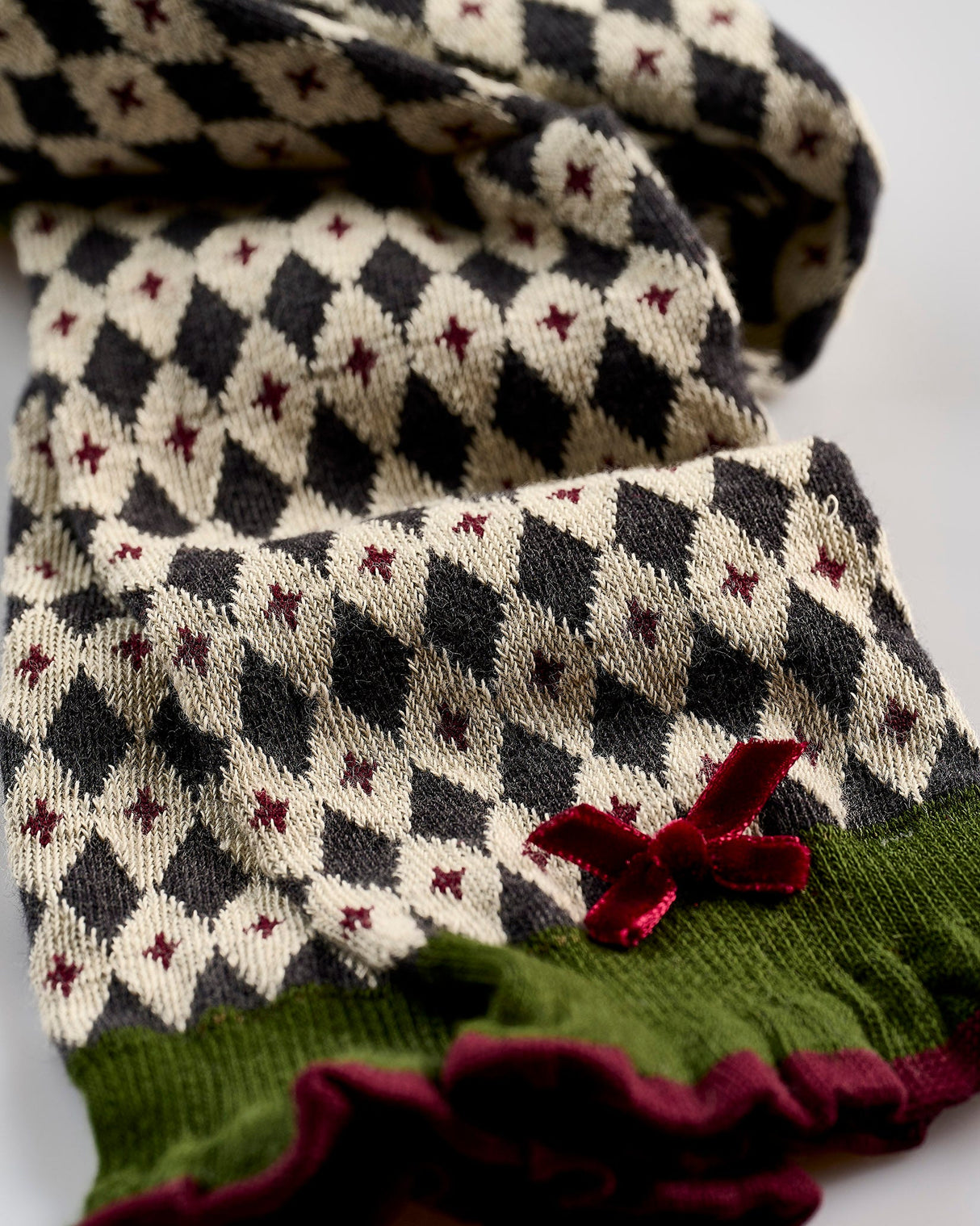 Dark-Harlequin-Ankle-Socks