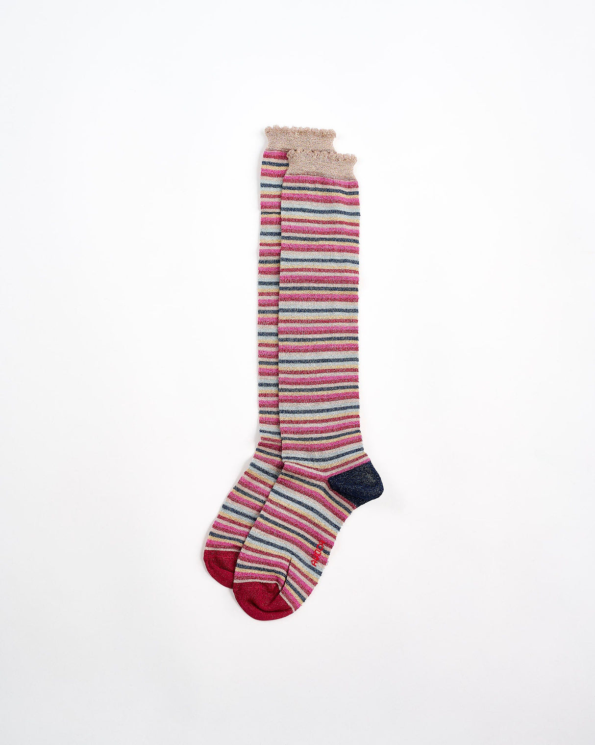 Small-Stripe-Glitter-Knee-Socks