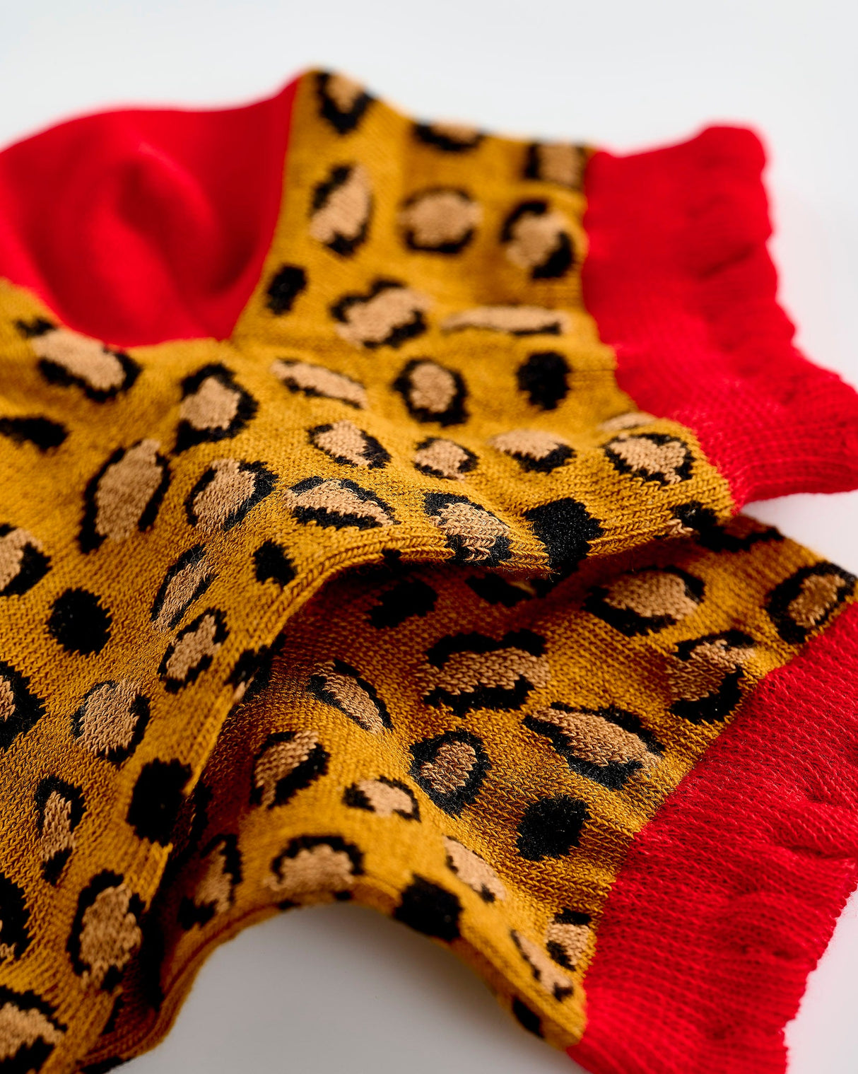 Leopard-Anklet-Socks