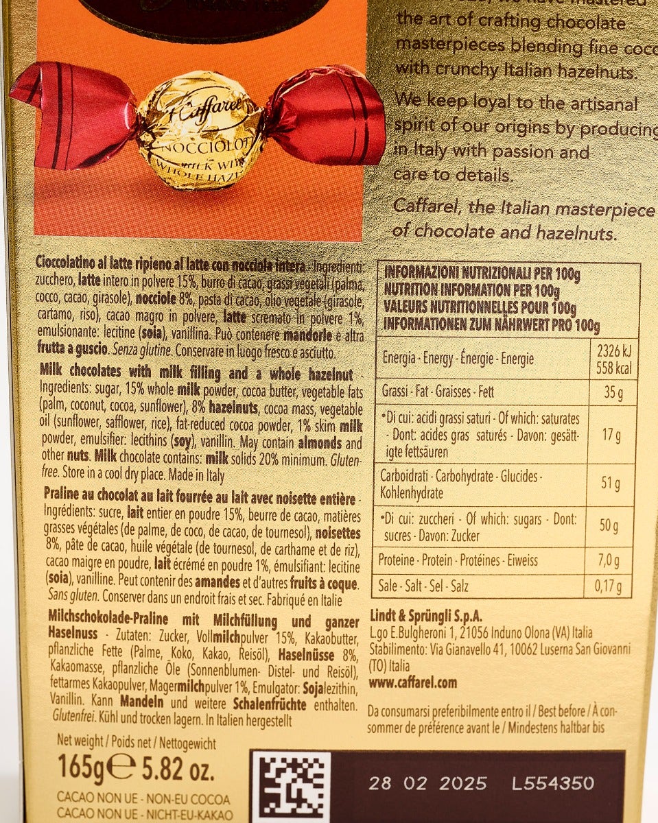 Caffarel Milk Nocciolotta