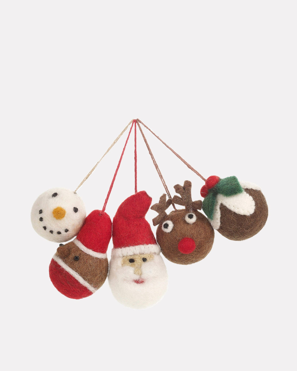 Handmade-Felt-Character-Christmas-Tree-Baubles-Pack-of-5