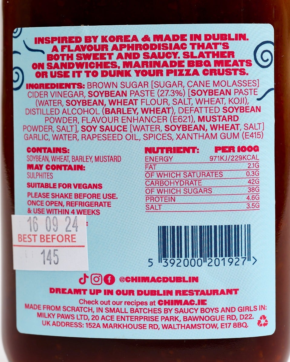 Chimac Korean BBQ Sauce