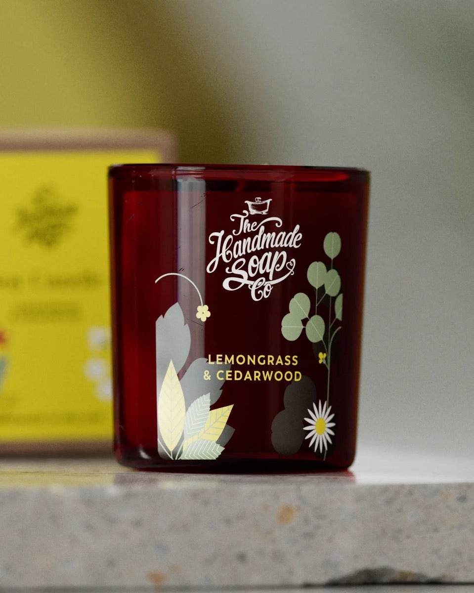 Lemongrass & Cedarwood Soy Candle