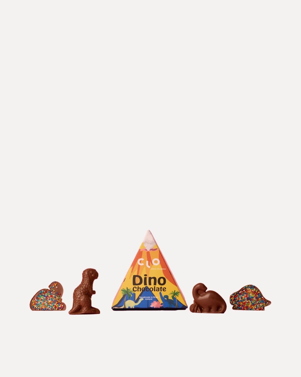 Clo Chocolates Milk Chocolate Dinosaur Jazzies