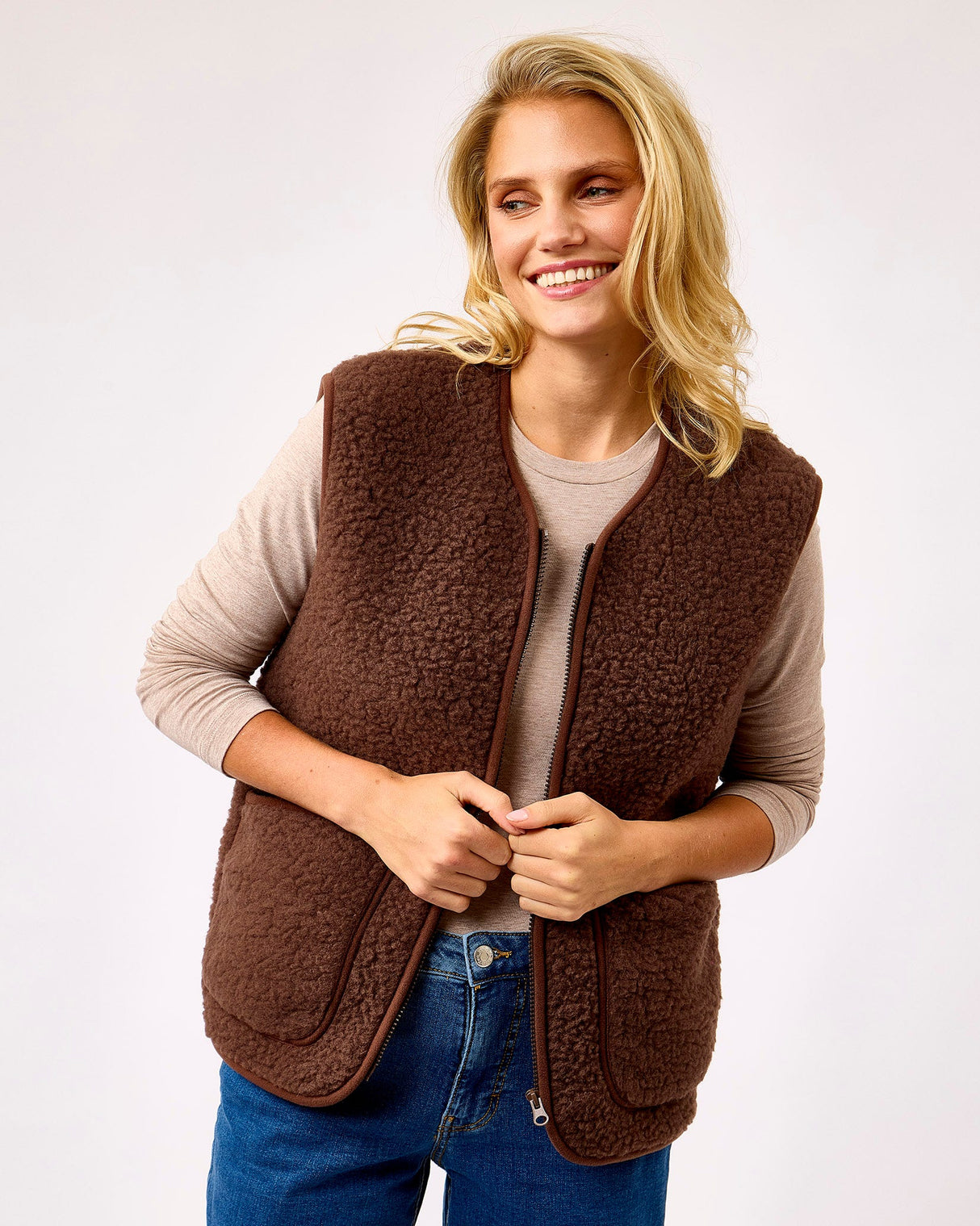 Choco-Martini-Textured-Merino-Wool-Pepitko-Vest