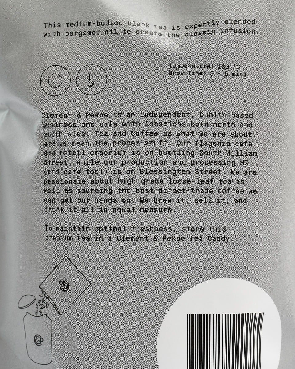 Clement & Pekoe Earl Grey Darjeeling Loose Tea