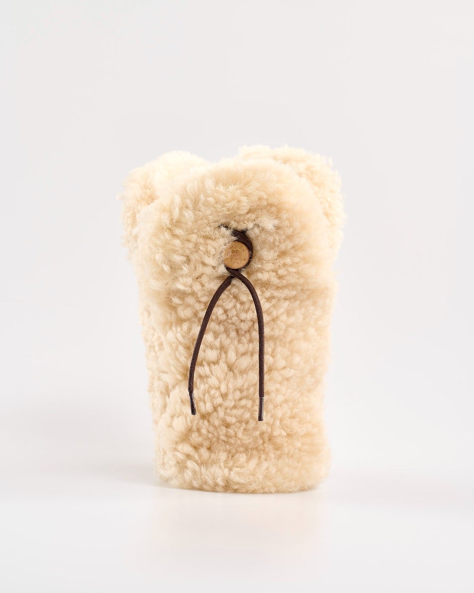 Natural Sheepskin Champagne & Wine Cooler