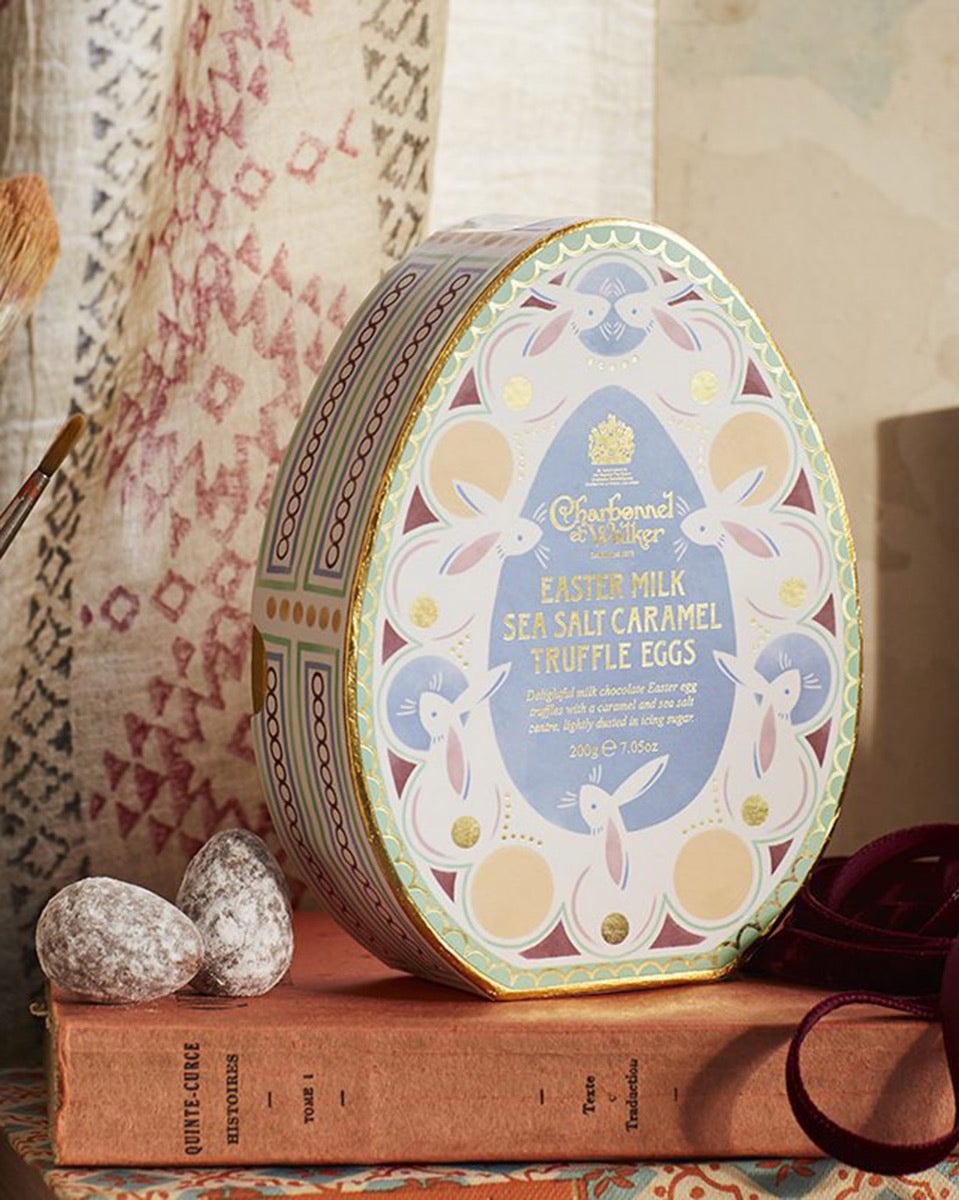 Charbonnel et Walker Milk Chocolate & Sea Salt Caramel Easter Truffle Eggs