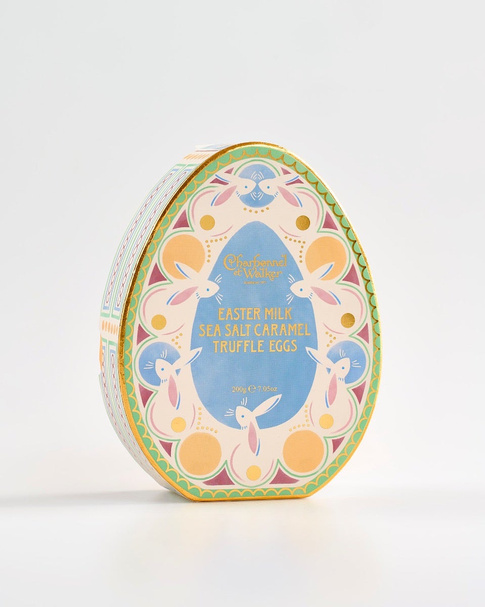 Charbonnel et Walker Milk Chocolate & Sea Salt Caramel Easter Truffle Eggs