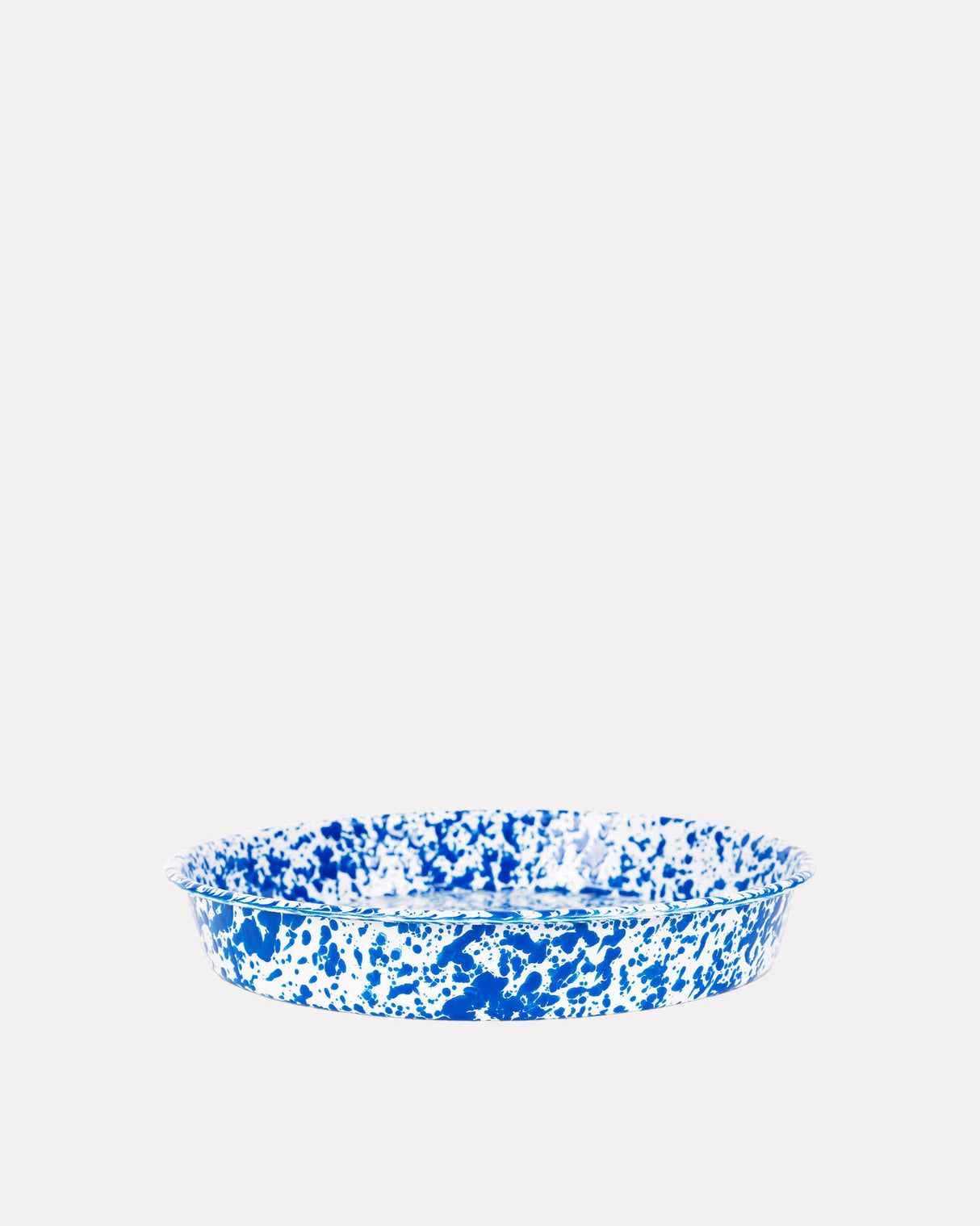 Blue-Splatter-Porcelain-Enamel-31cm-Cocktail-Tray-Pizza-Pan