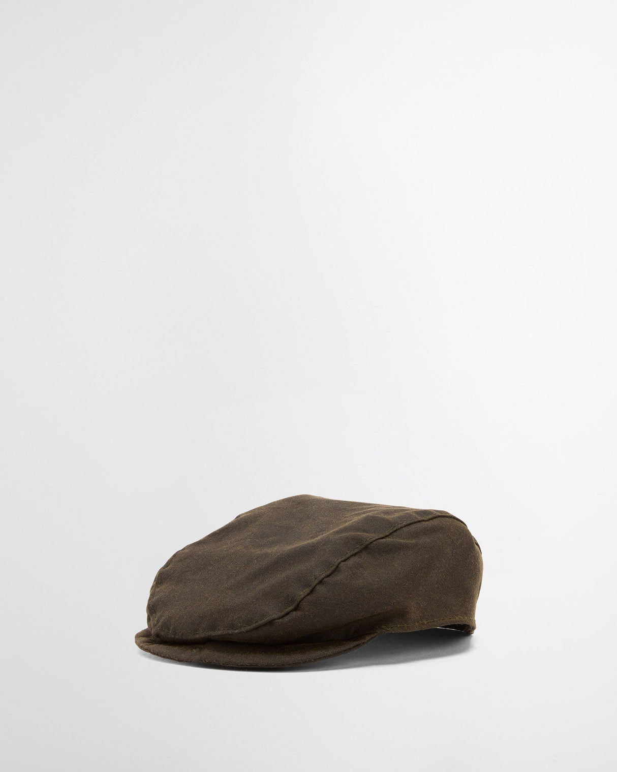 Olive-Barbour-Waxed-Cotton-Dog-Flat-Cap