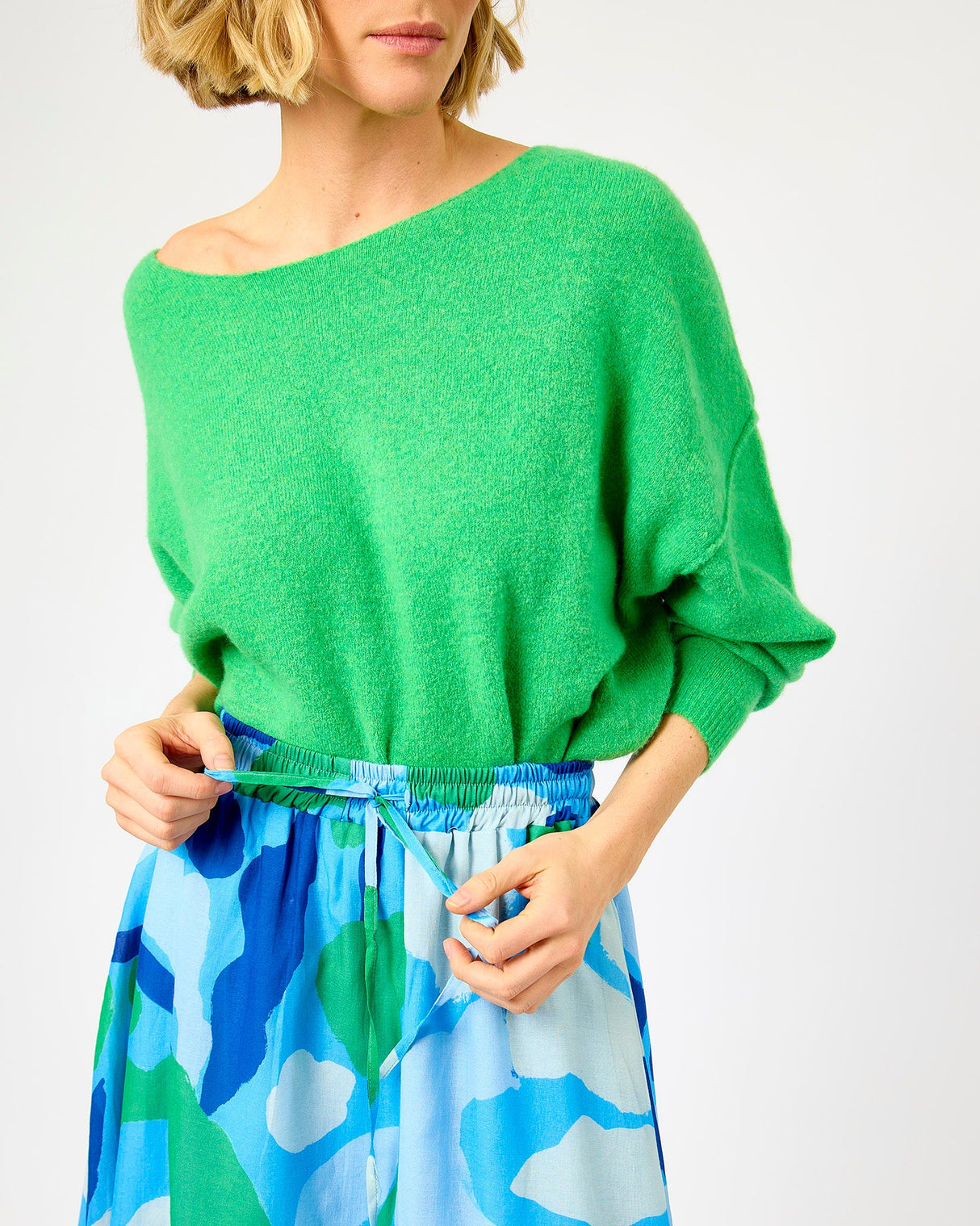 Green Heather Damsville Pullover