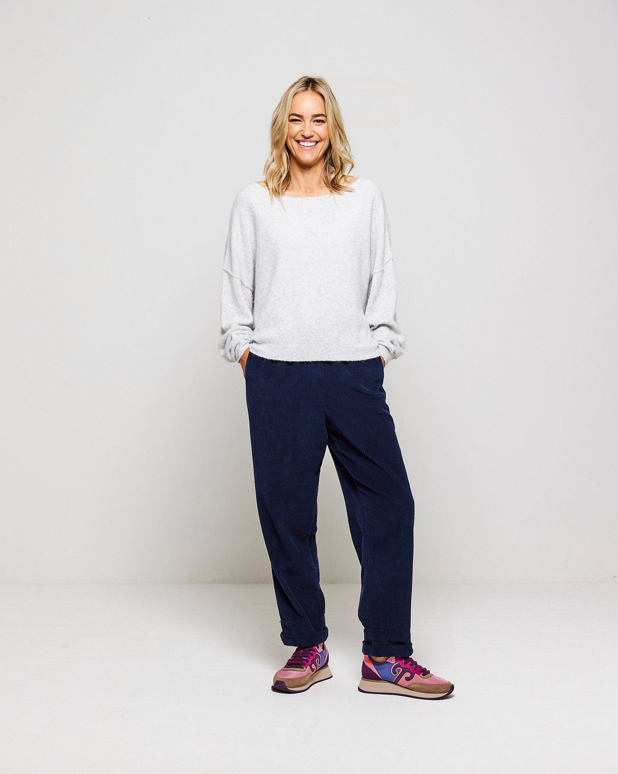 Heather Grey Damsville Pullover