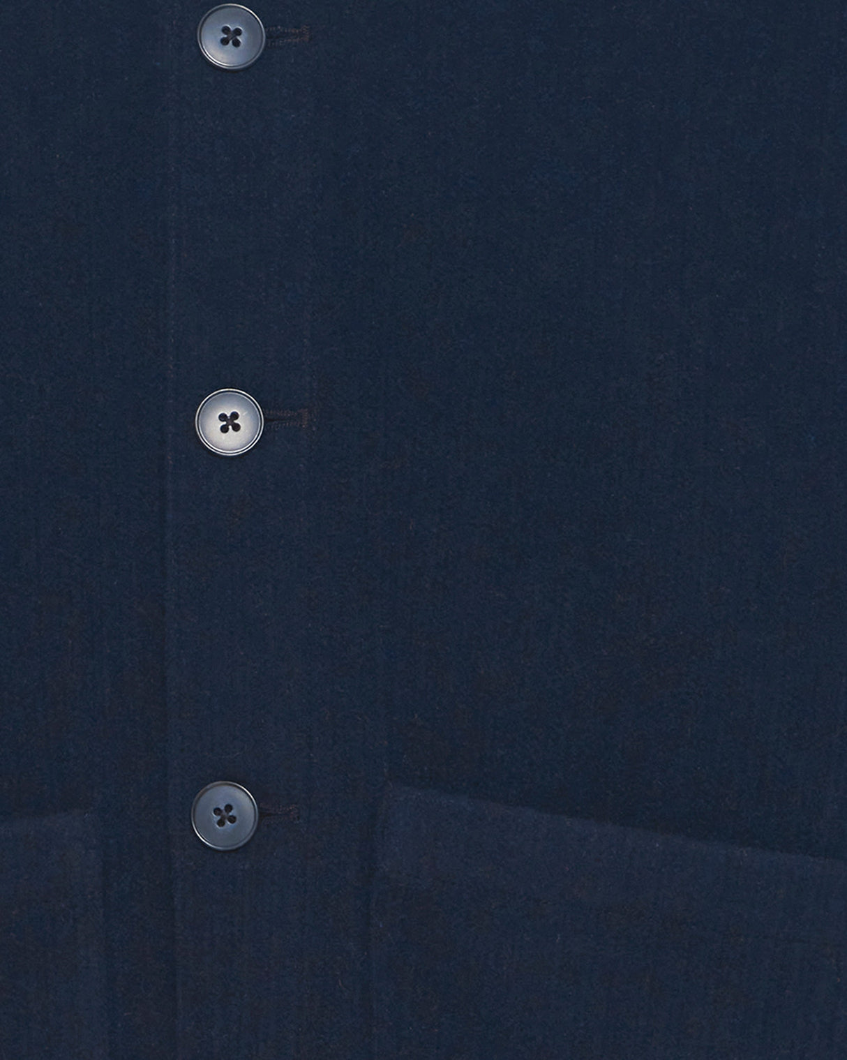 Dark Navy Aske Wool Mix Jacket