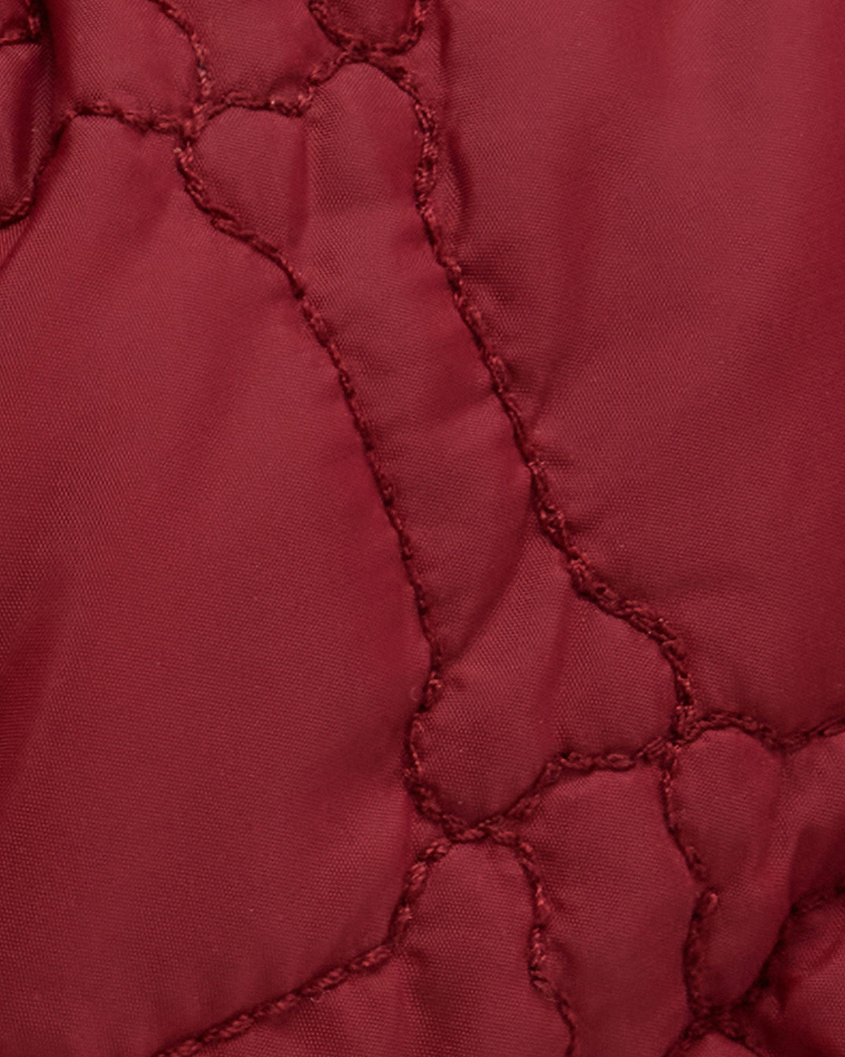 Cranberry Dog Bone Quilted Dog Coat