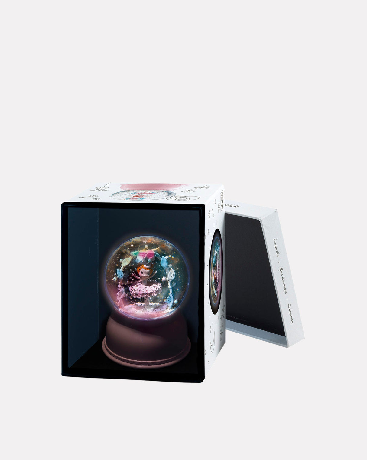 Ballerina Snow Globe Night Light