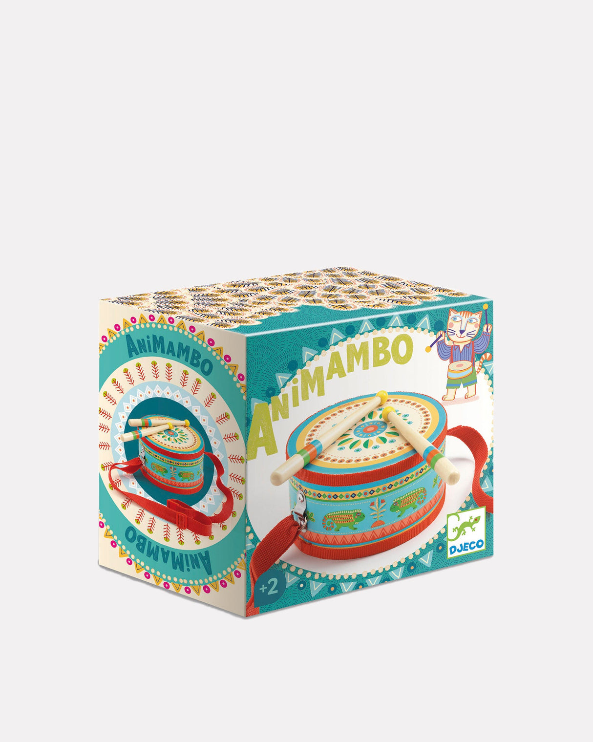 Animambo Printed Hand Drum