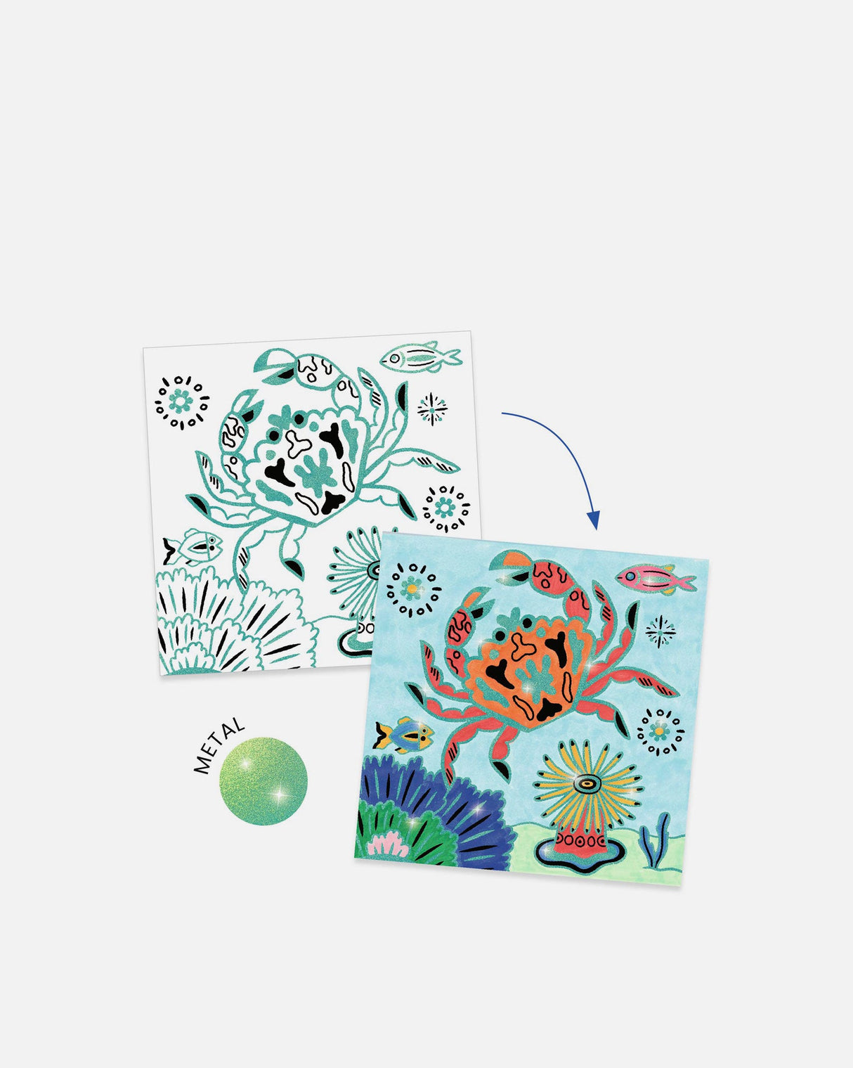 Under The Sea Colouring Book