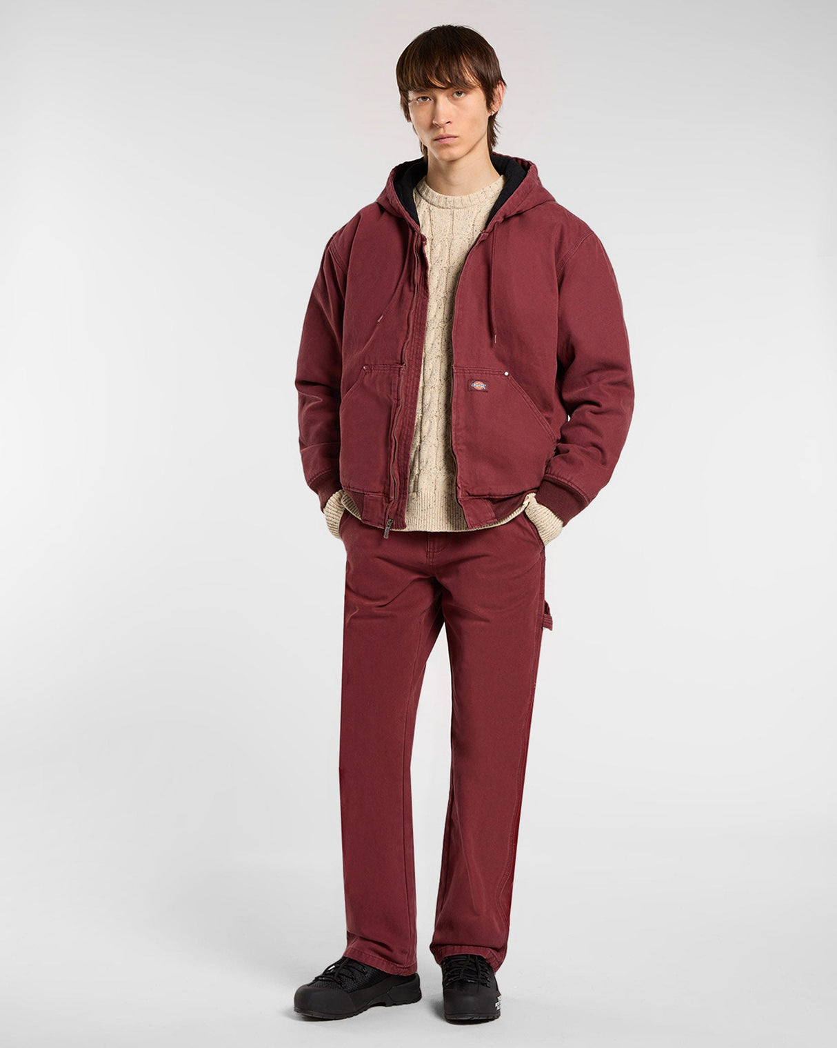 Andorra Hilham Hooded Canvas Jacket