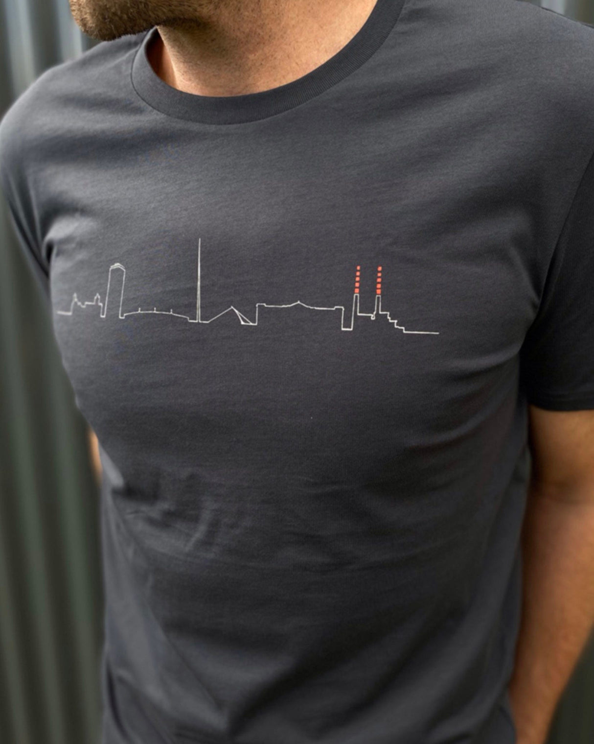 Dublin Skyline Organic Cotton T-Shirt