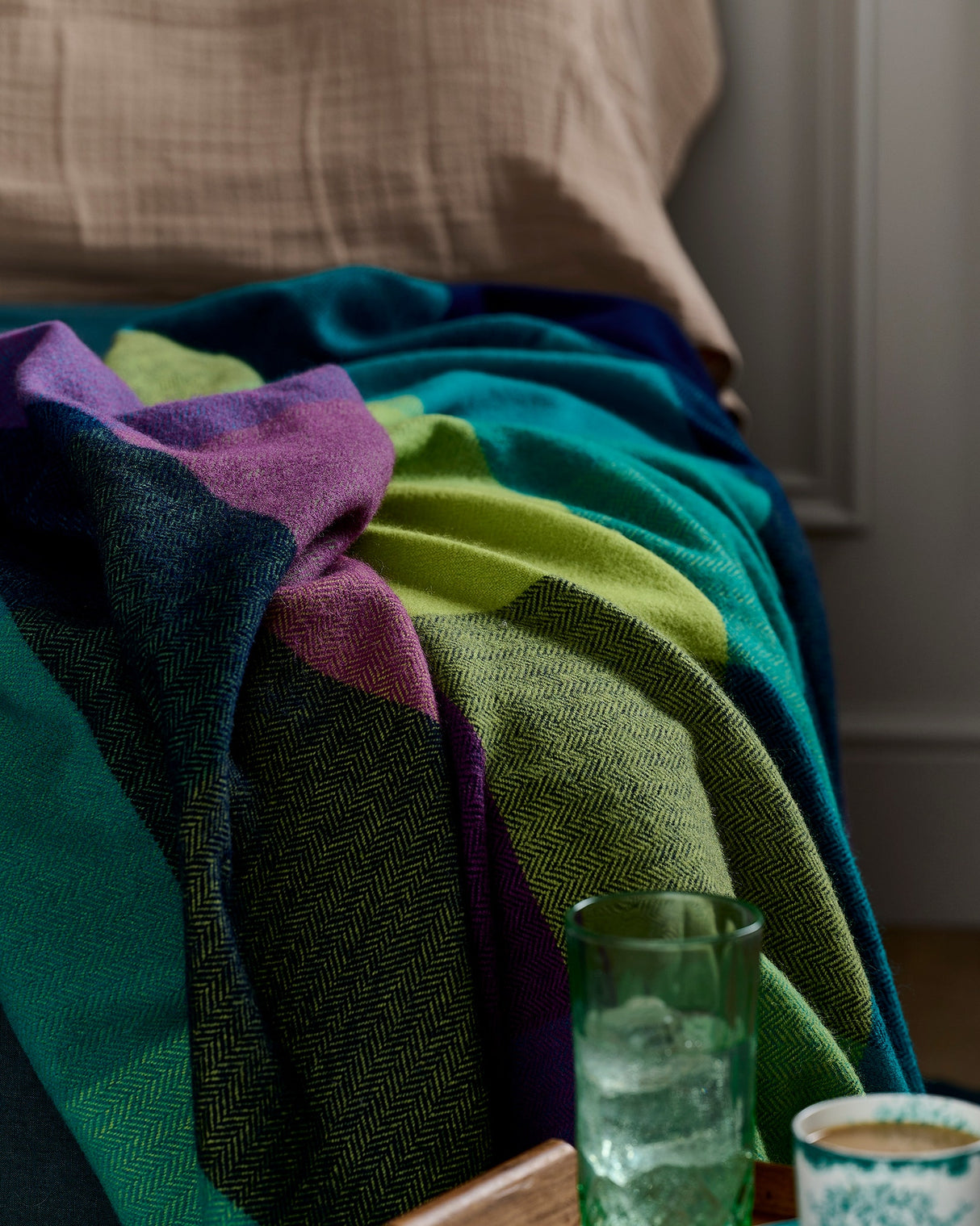 Dublin Nights Lambswool Throw