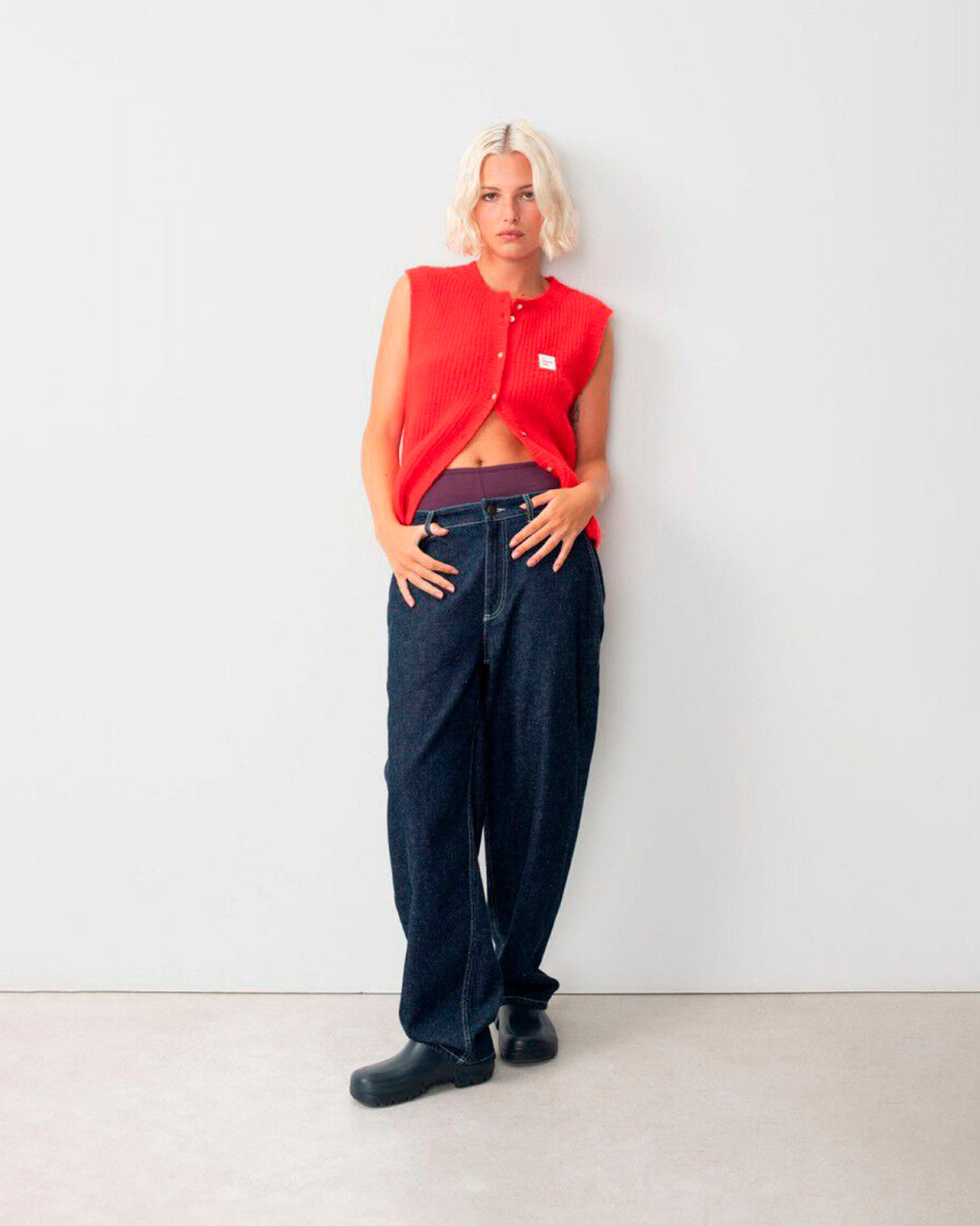 Chili Pepper East Cardigan Vest