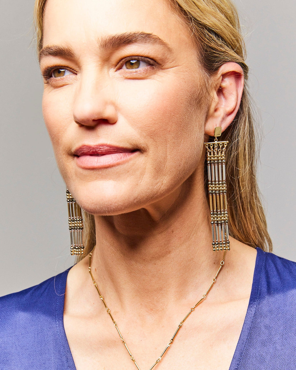 Gold-Filled-Woven-Statement-Earrings