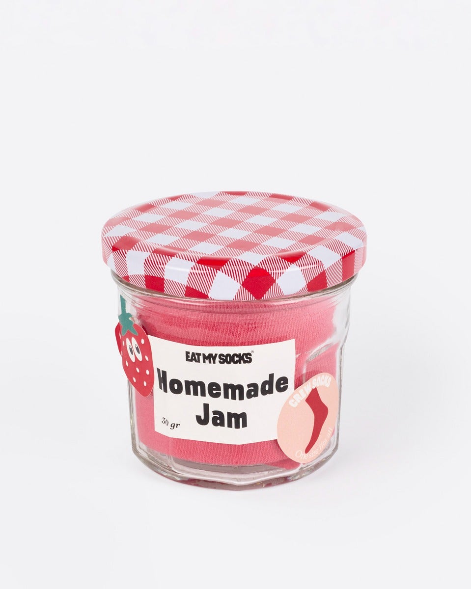 Strawberry Jam Novelty Socks
