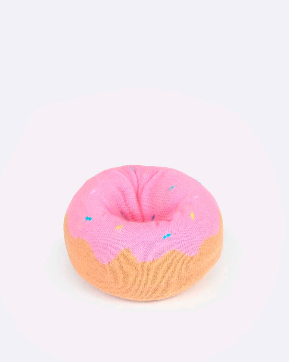 Strawberry Donut Novelty Socks