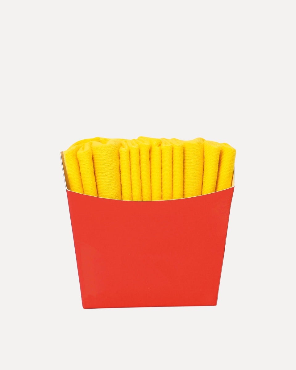 French Fries Novelty Socks