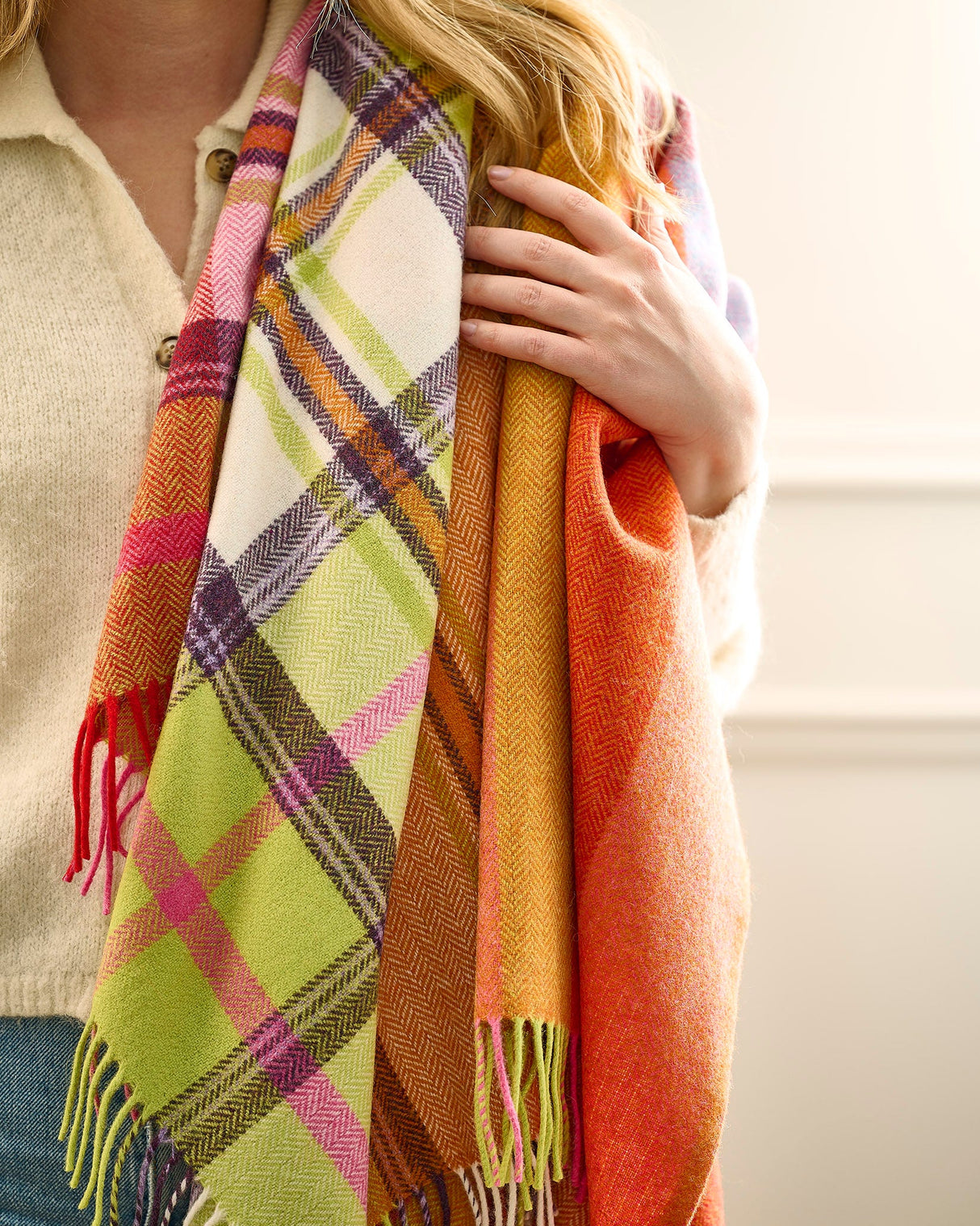 Family Lambswool Throw