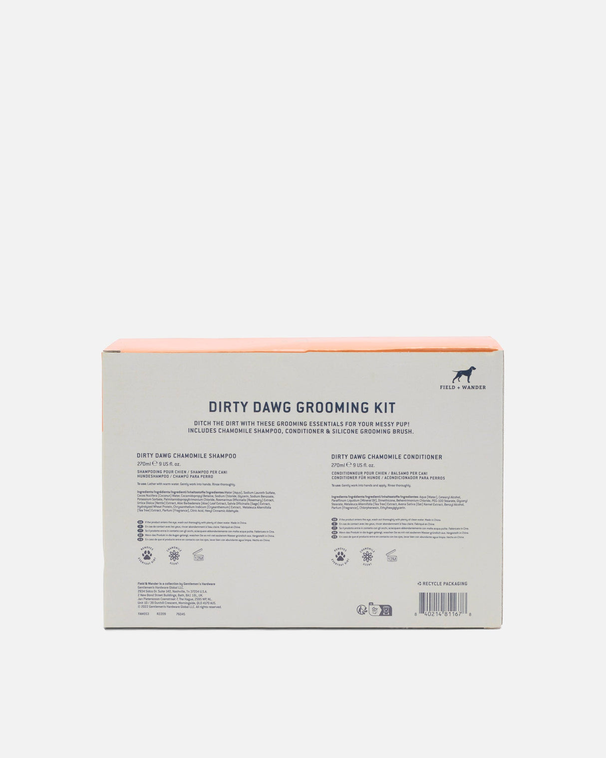 Dirty Dawg Grooming Kit