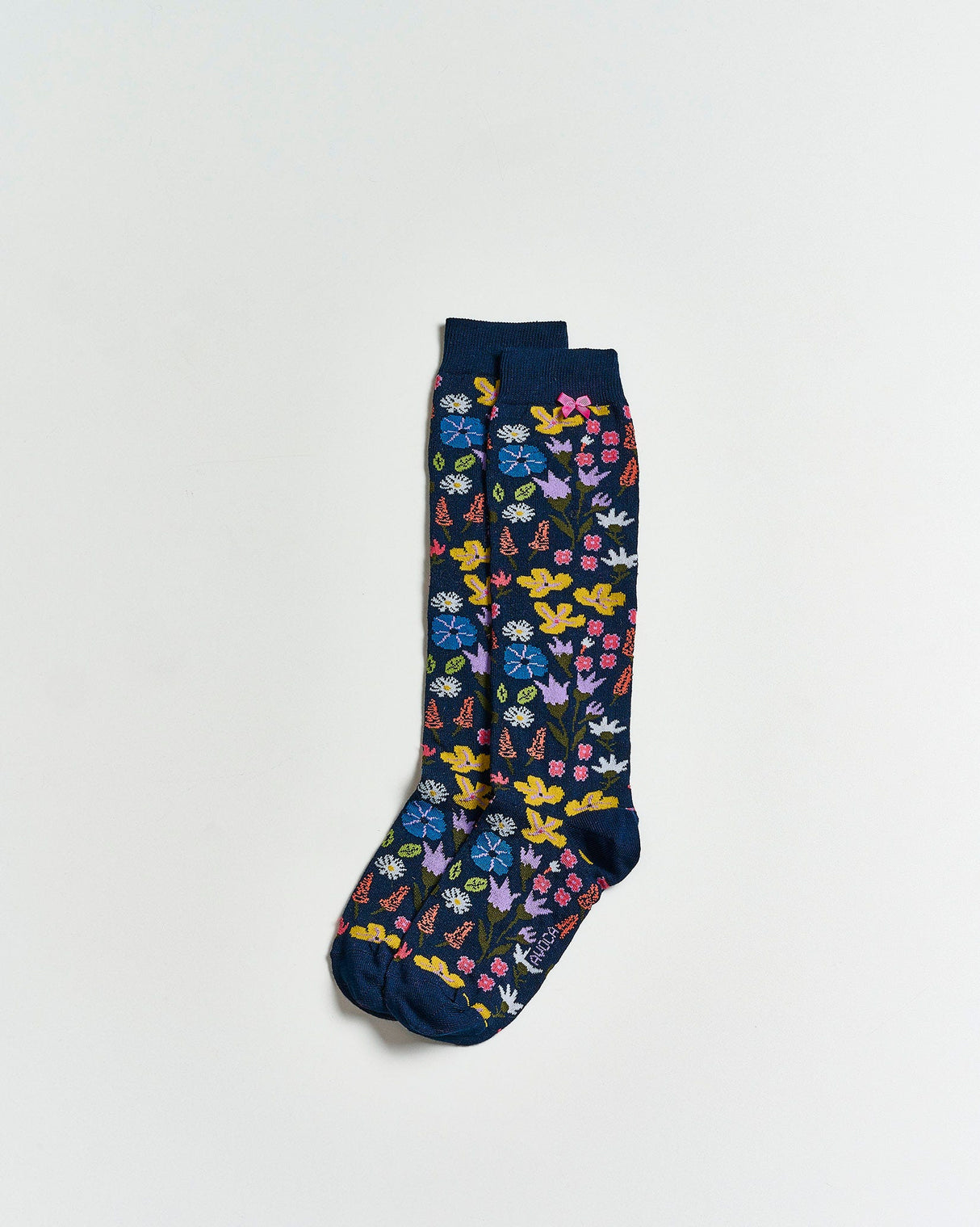 Flower-Field-Knee-Socks