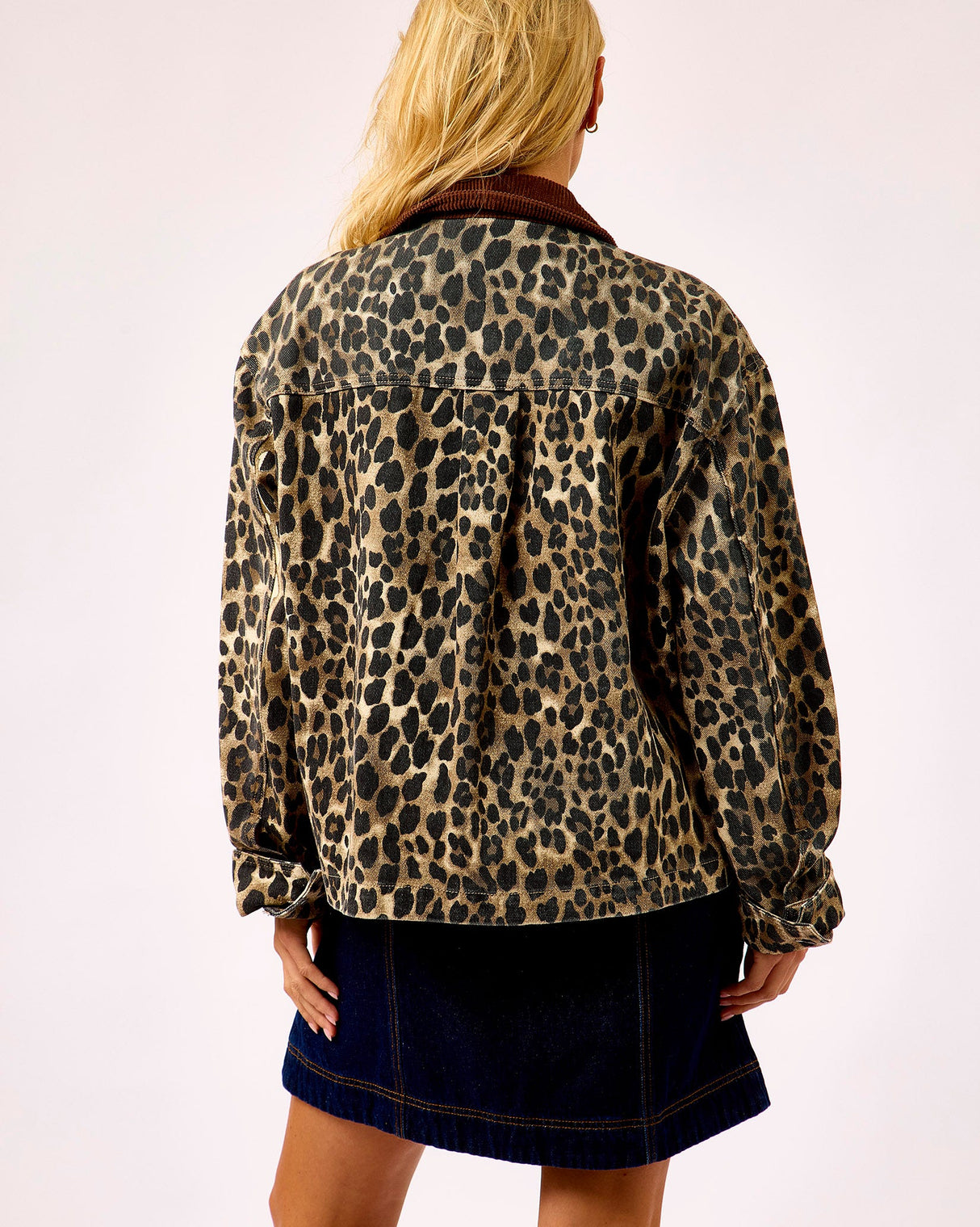 Leopard Print Munchkin Utility Jacket