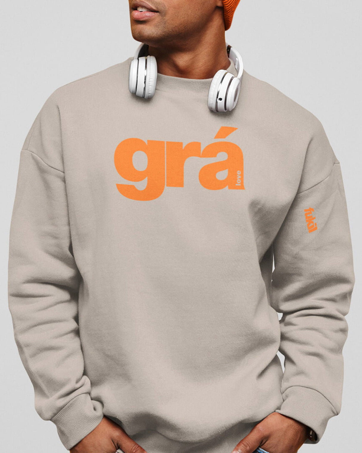 Desert-Sand-Orange-'Grá'-Sweatshirt