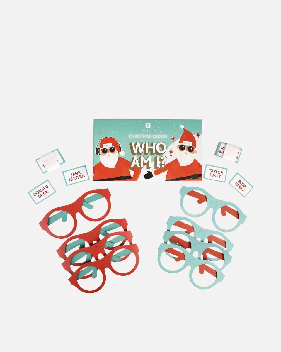 Christmas Crowd Who Am I Game