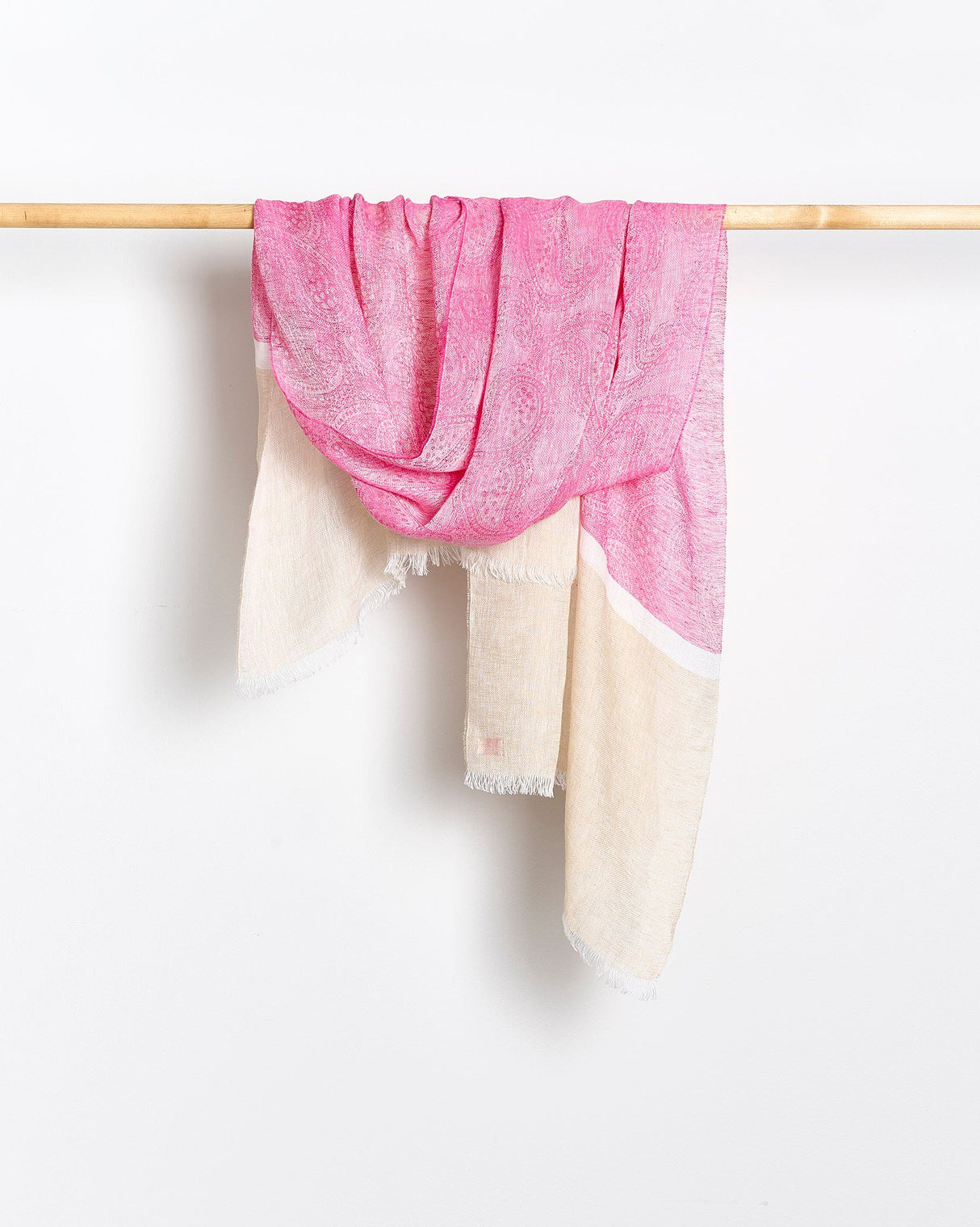 Fuxia-Jacquard-Linen-Scarf