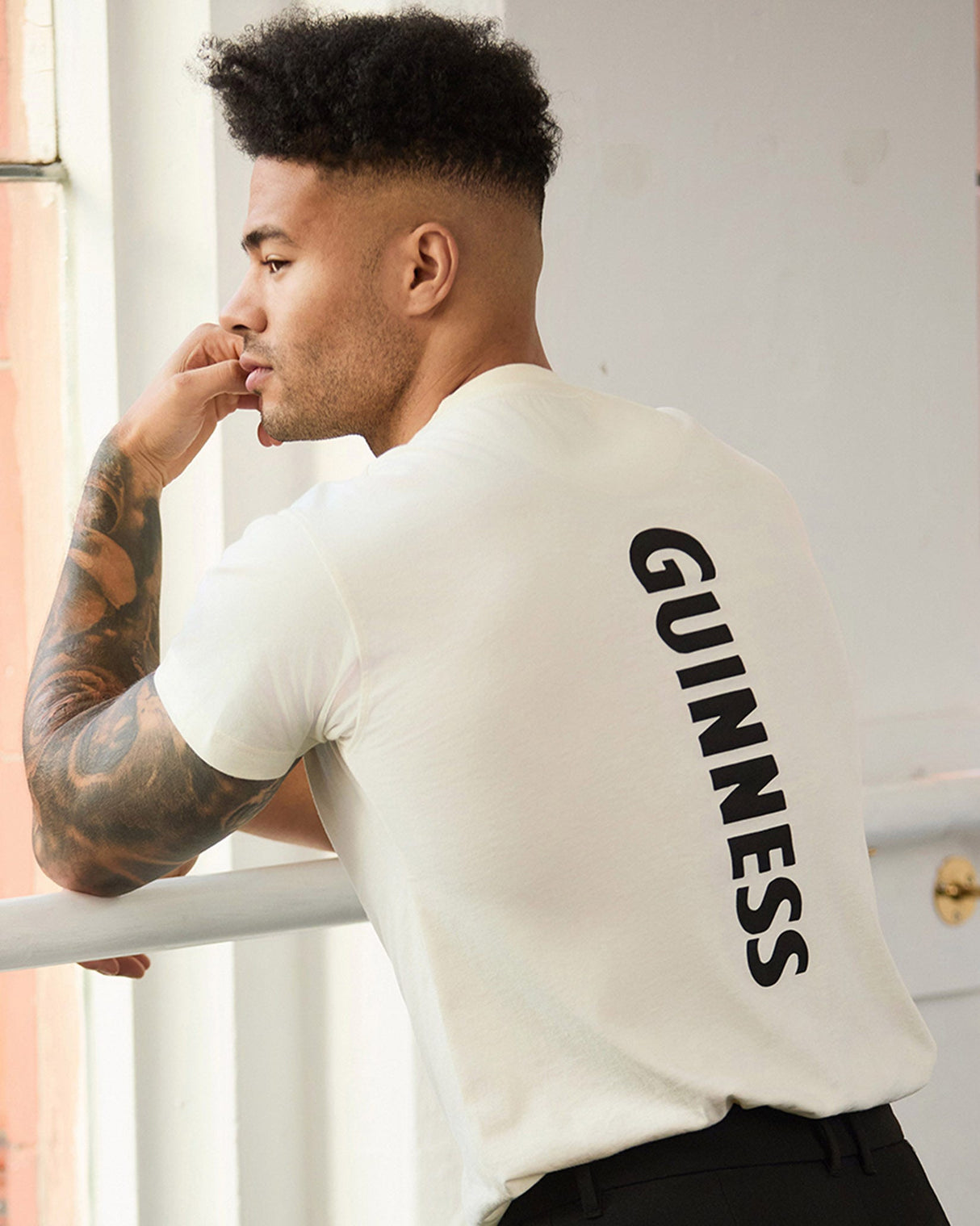 Cream-'Smiling-Pints'-T-Shirt
