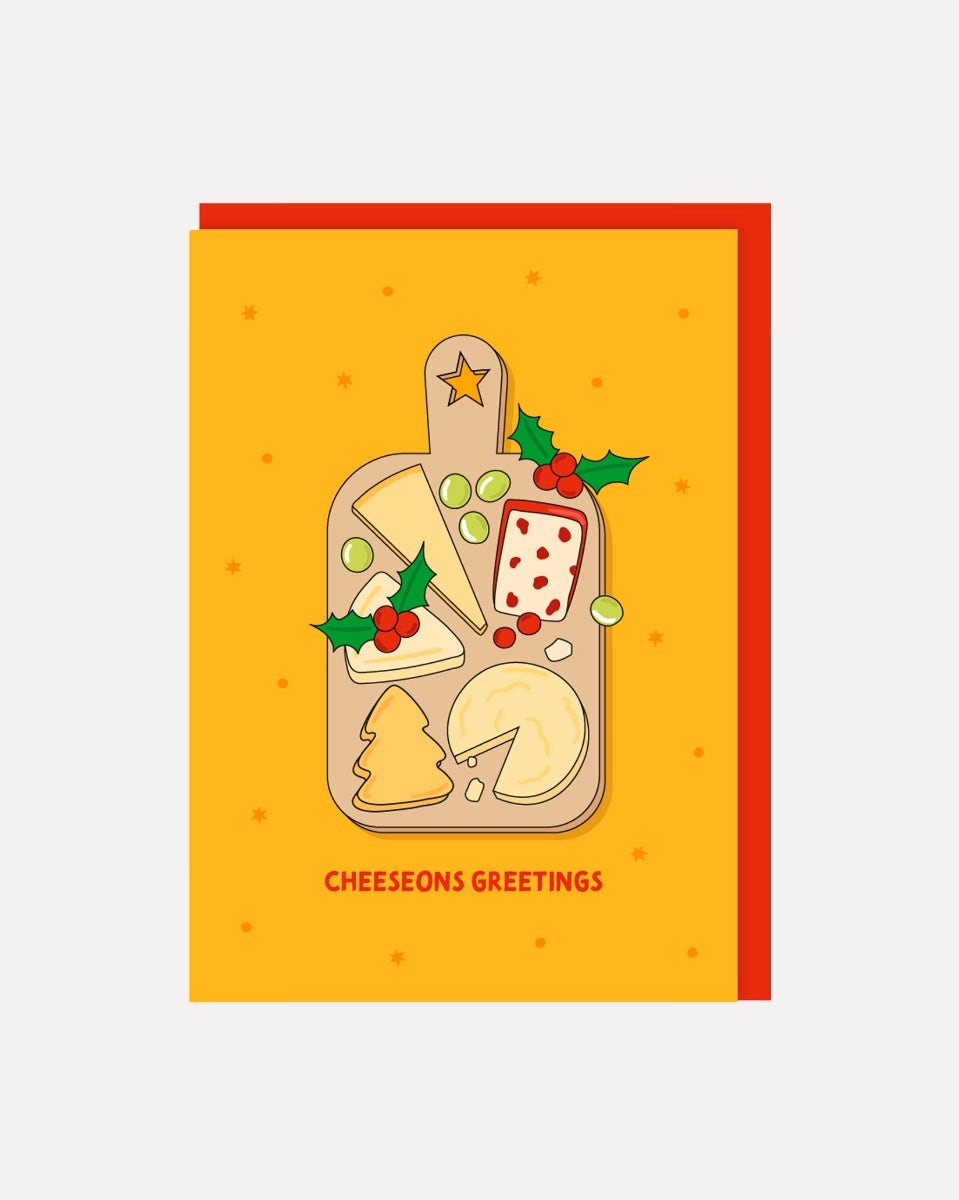 Cheeseons Greetings Christmas Card