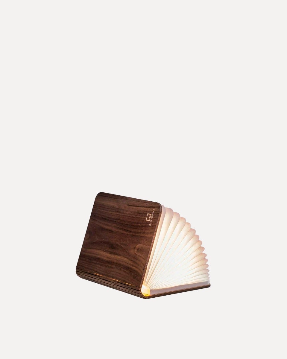 Walnut Wood Smart Book Light