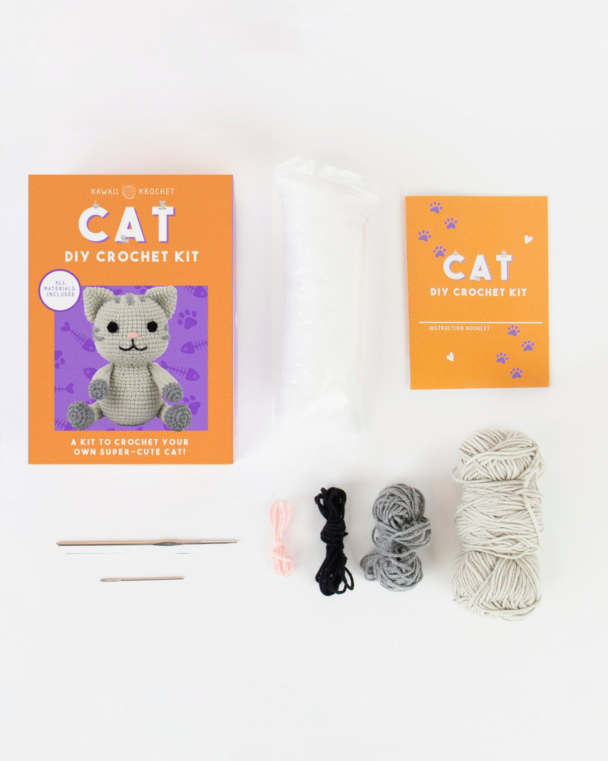 Cat DIY Crochet Kit