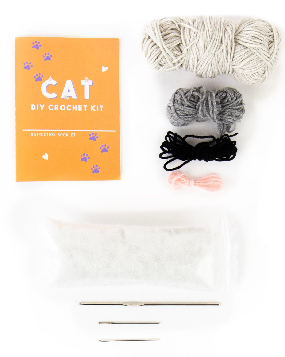 Cat DIY Crochet Kit