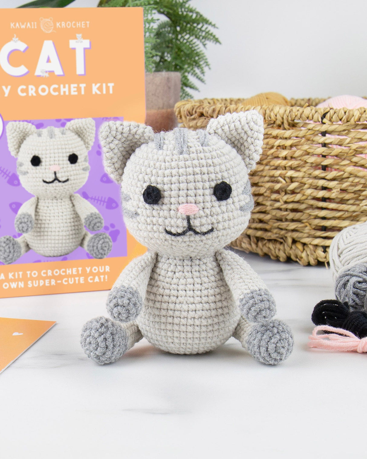 Cat DIY Crochet Kit